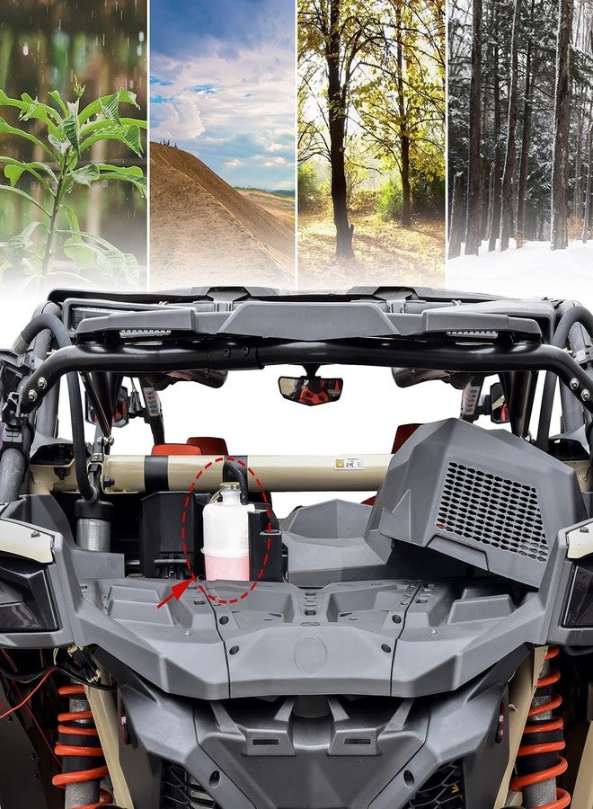 SAUTVS Coolant Tank Coolant Reservoir Tank Assembly for Can-Am Defender/Maverick Max Turbo X3 / Commander/Spyder RS RT/Traxter T MAX Accessories (Replaces OEM #709200998#709200412#709200163) - Image 5